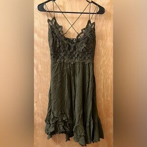 Free People Adella Slip Dress